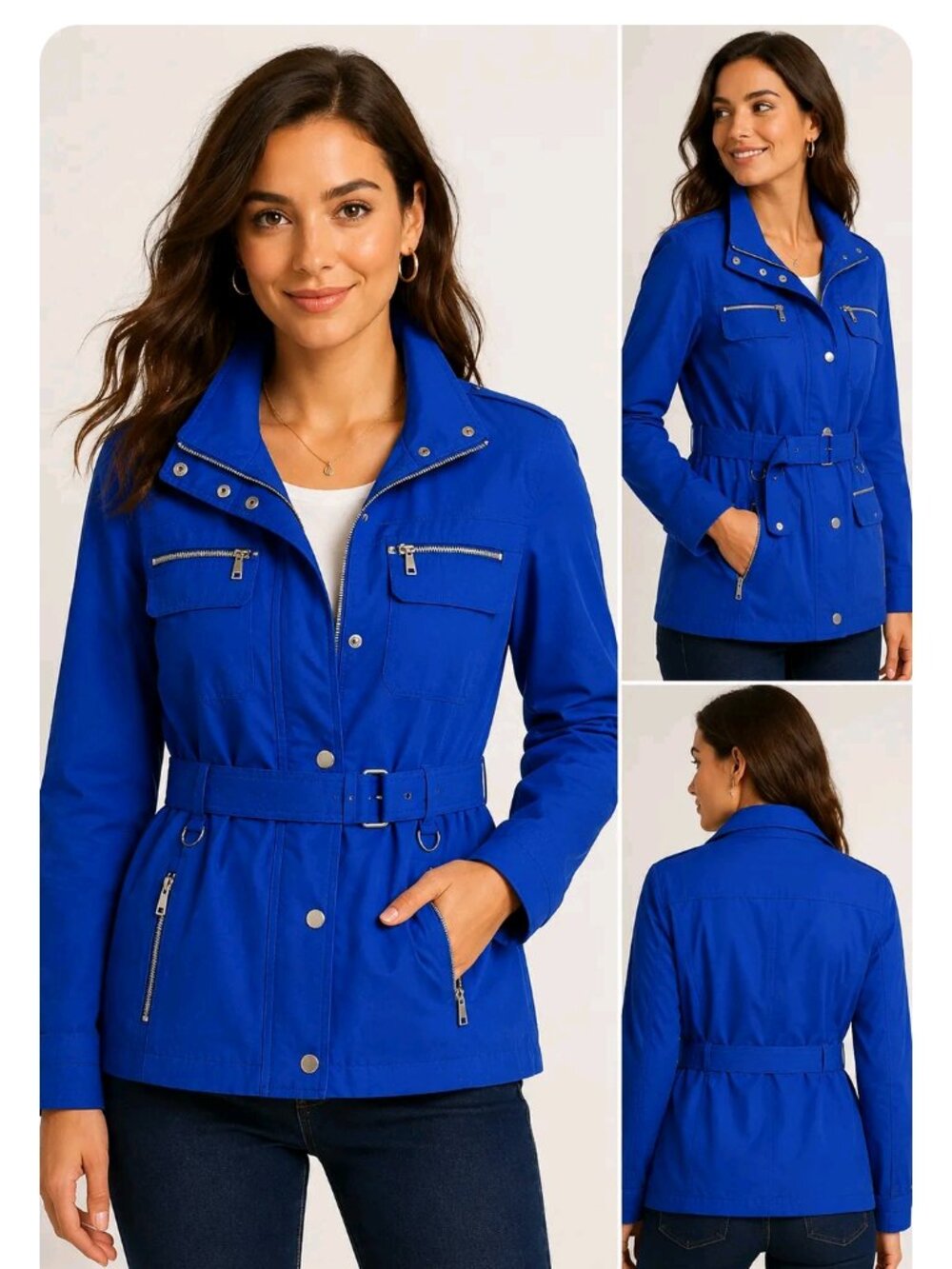 Michael Kors Blue Jacket